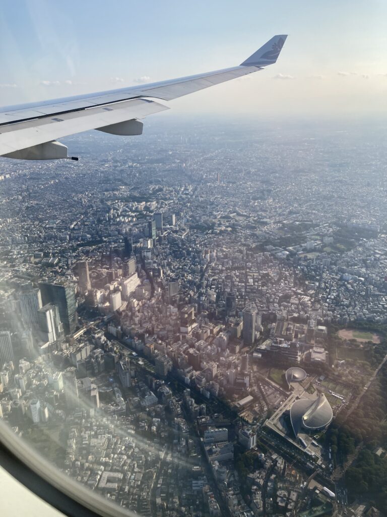 渋谷付近の航空写真
